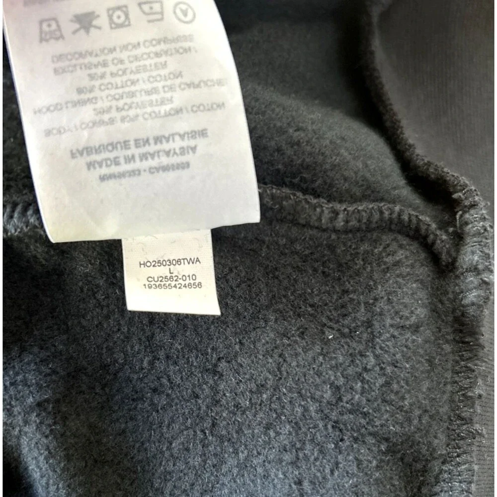 Jordan Sport DNA Fleece Hoodie Men's Size L Black CU2562-010 Jumpman Graphic